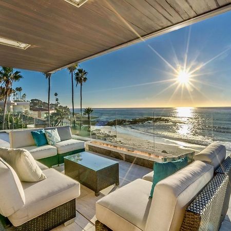 Luxury Beachfront Home With Hot Tub & Ocean Views San Diego Exterior photo