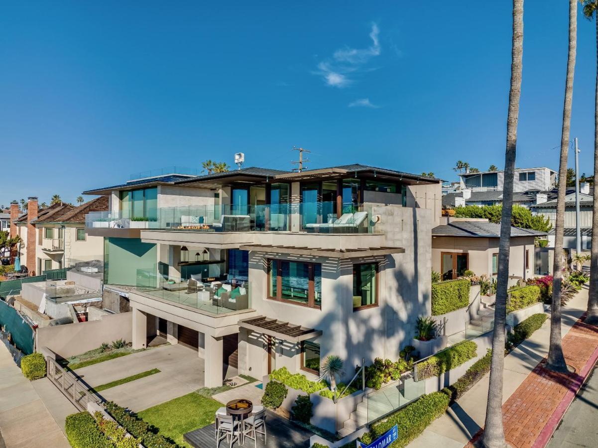 Luxury Beachfront Home With Hot Tub & Ocean Views San Diego Exterior photo