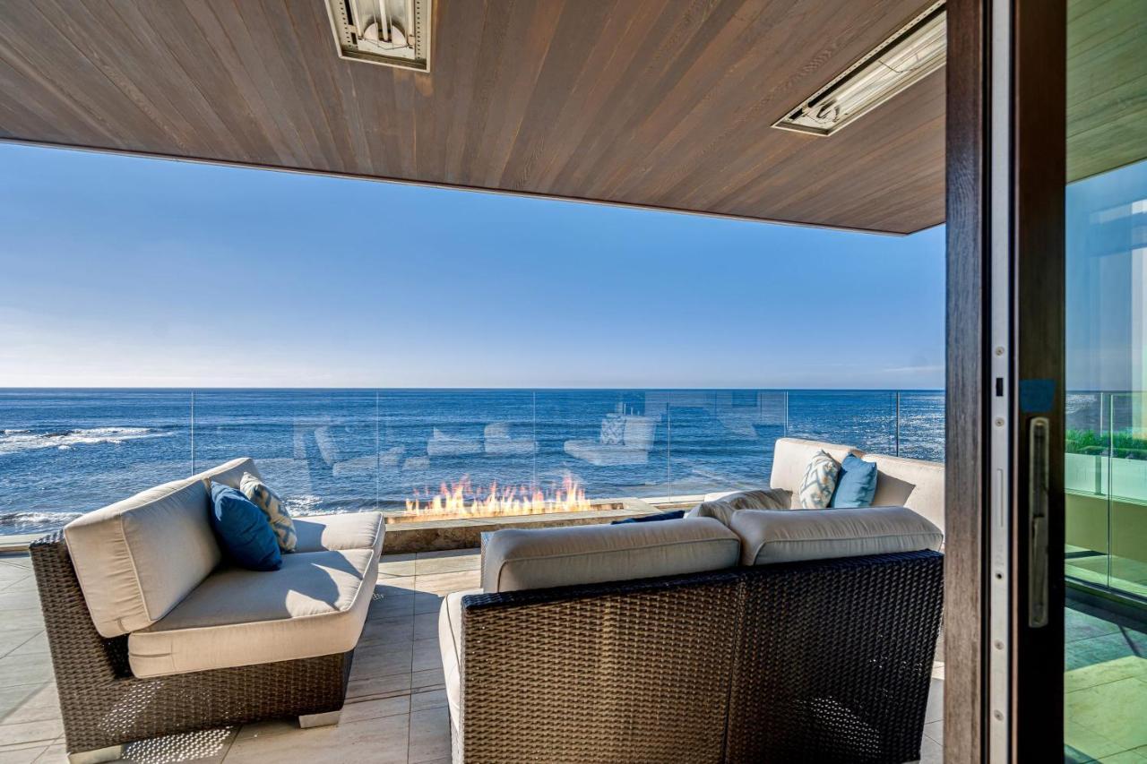 Luxury Beachfront Home With Hot Tub & Ocean Views San Diego Exterior photo