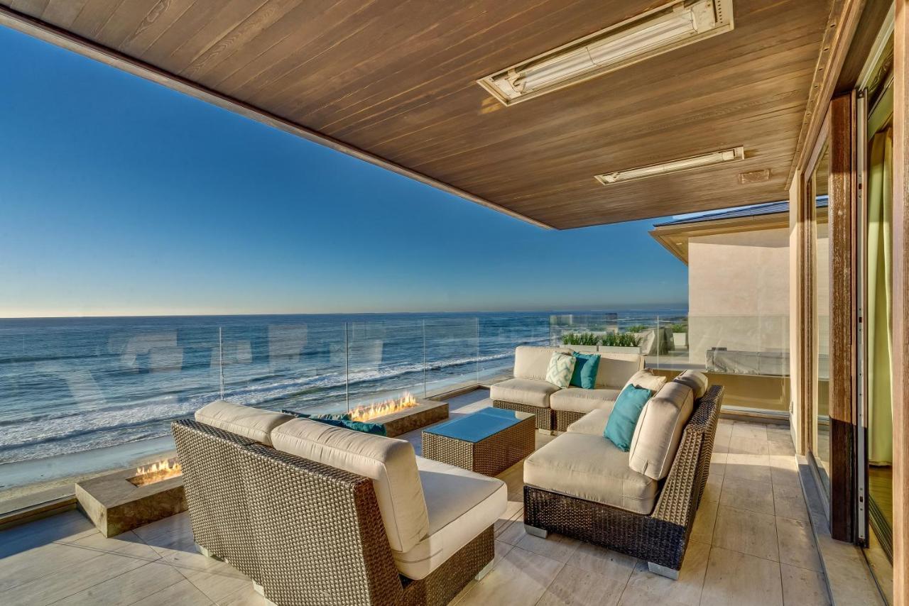 Luxury Beachfront Home With Hot Tub & Ocean Views San Diego Exterior photo