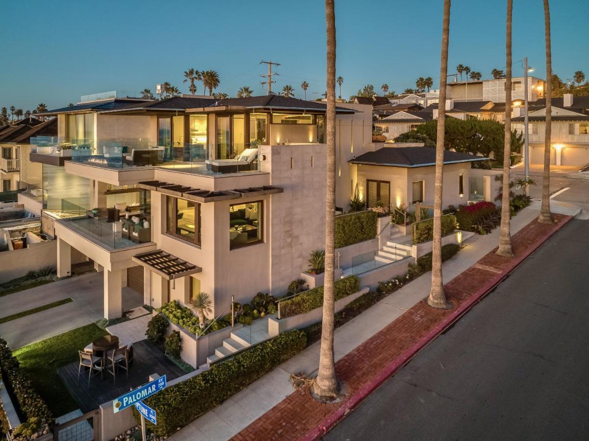 Luxury Beachfront Home With Hot Tub & Ocean Views San Diego Exterior photo