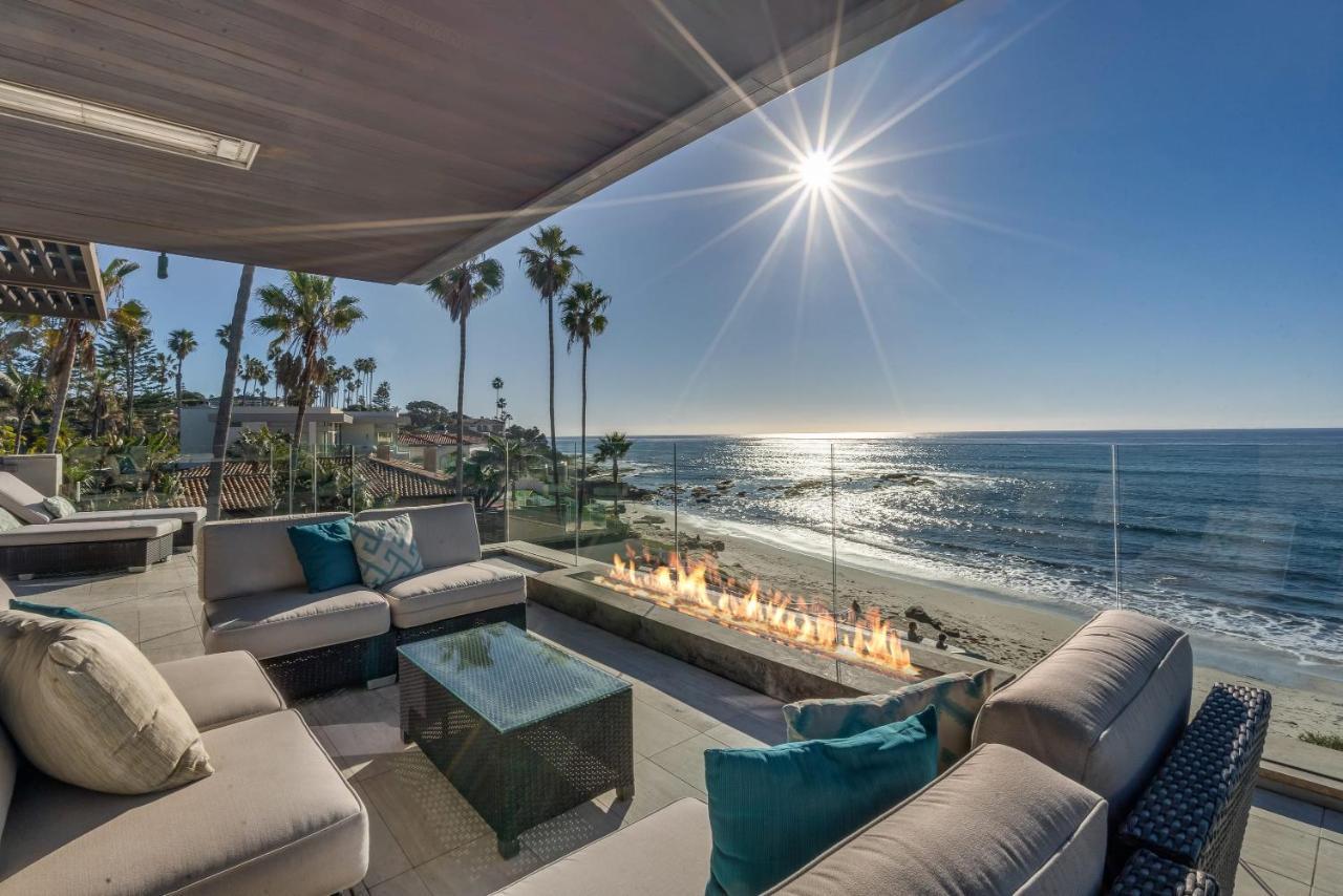 Luxury Beachfront Home With Hot Tub & Ocean Views San Diego Exterior photo